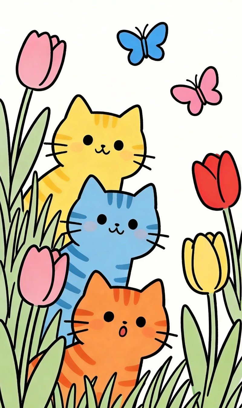 hình ảnh mèo cute anime 30