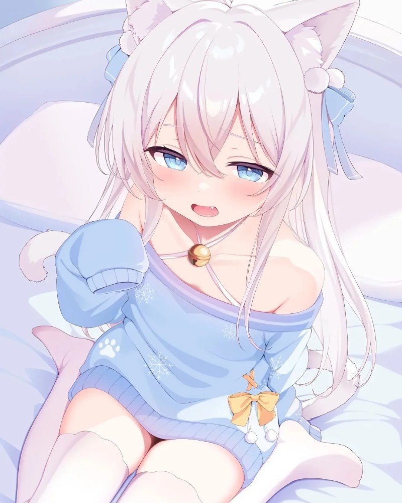 hình ảnh mèo cute anime 31