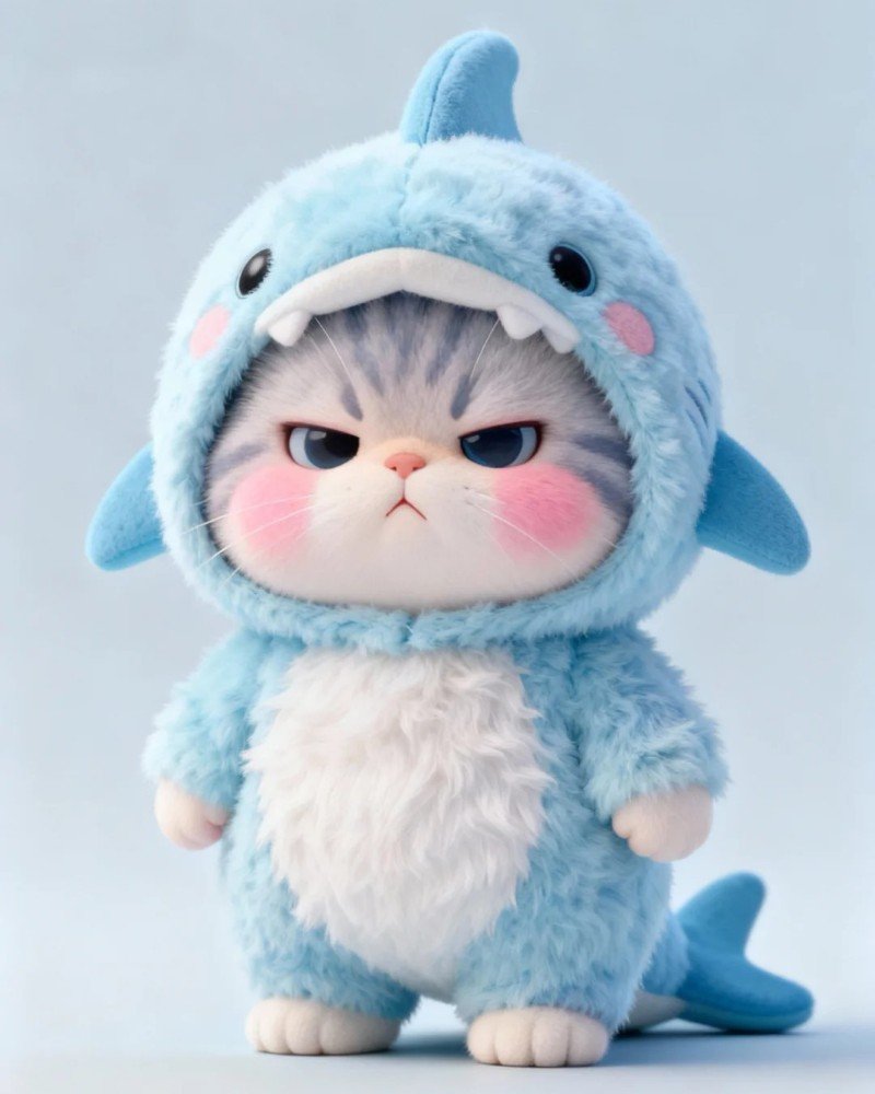 hình ảnh mèo cute anime 4