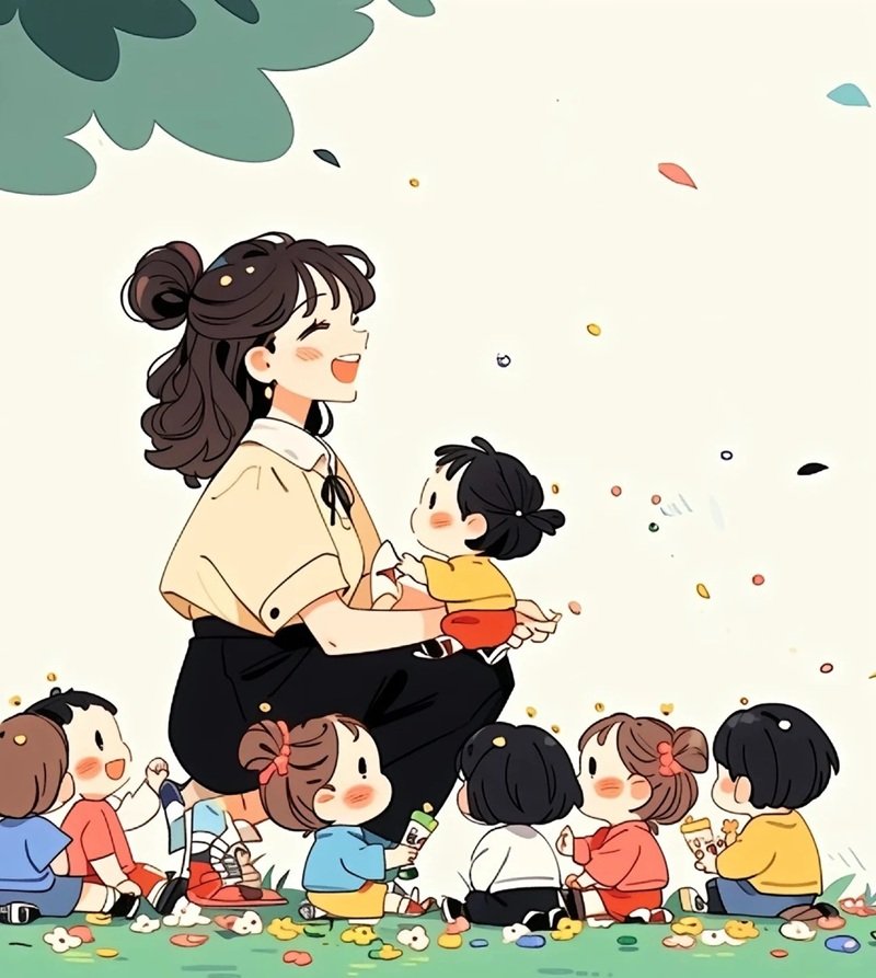 hình ảnh thầy cô và học sinh 2