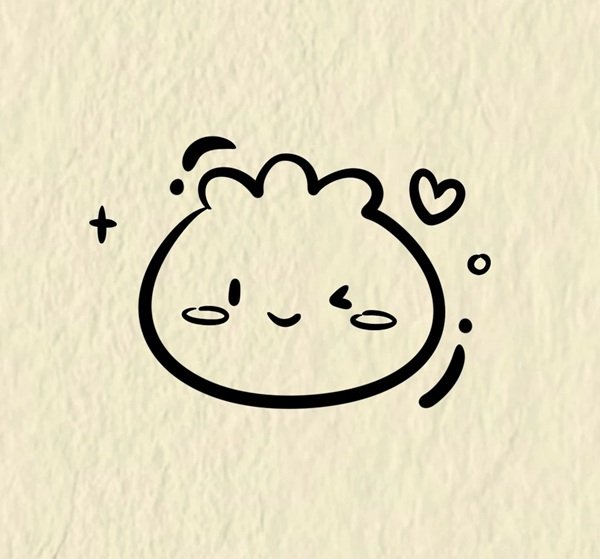 hình bánh bao cute 26