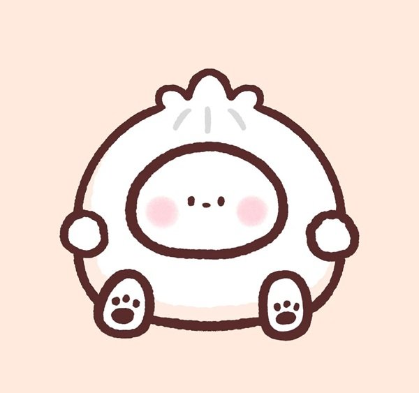 hình bánh bao cute 27