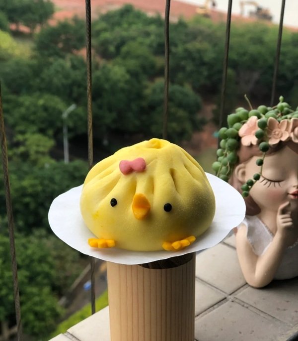 hình bánh bao cute 3