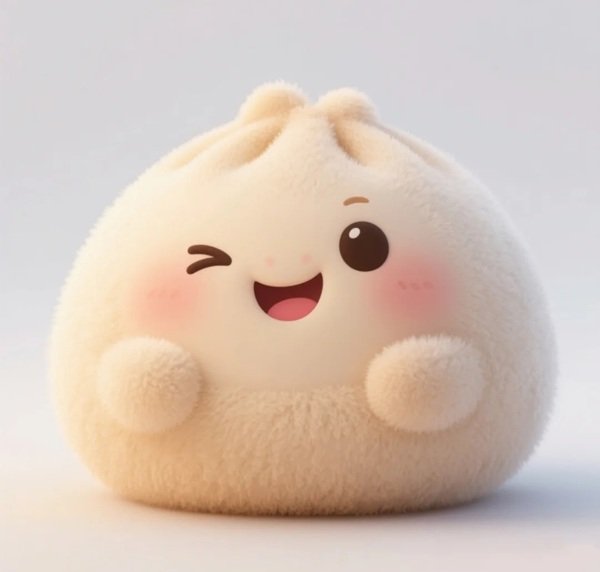 hình bánh bao cute 31