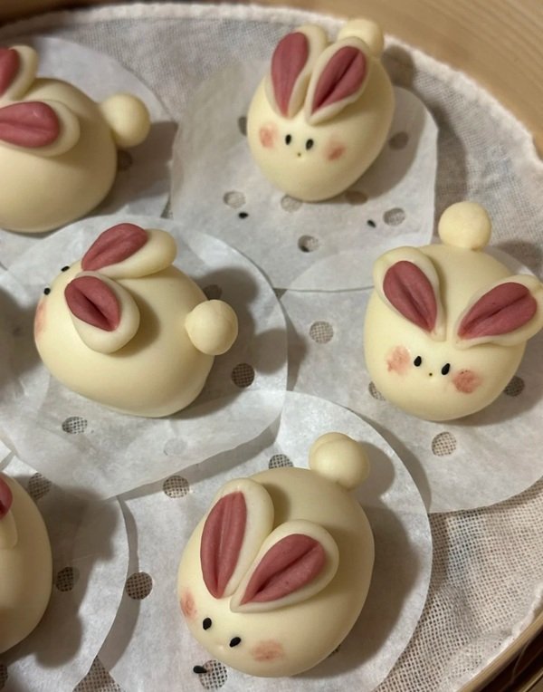 hình bánh bao cute 9