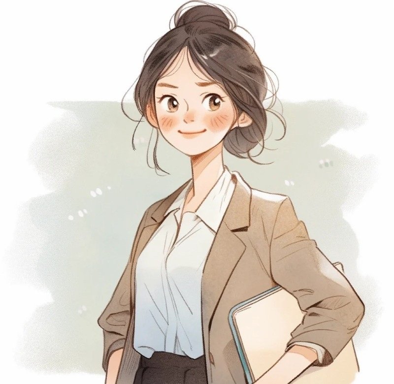 hình cô giáo chibi 22