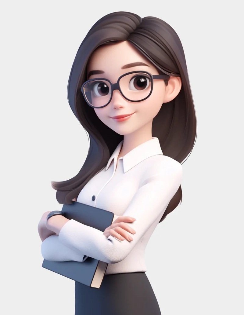 hình cô giáo chibi 6