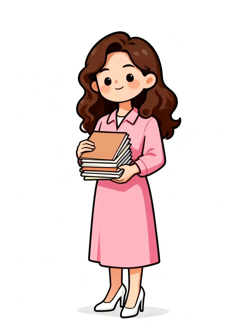 hình cô giáo chibi 8