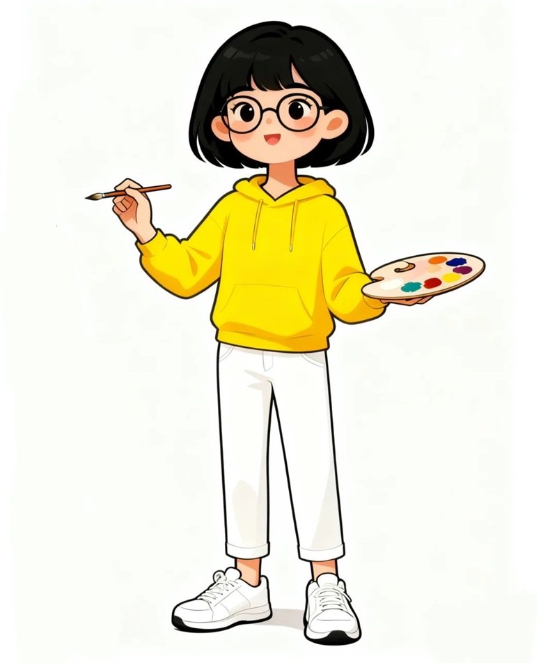 hình cô giáo chibi 9