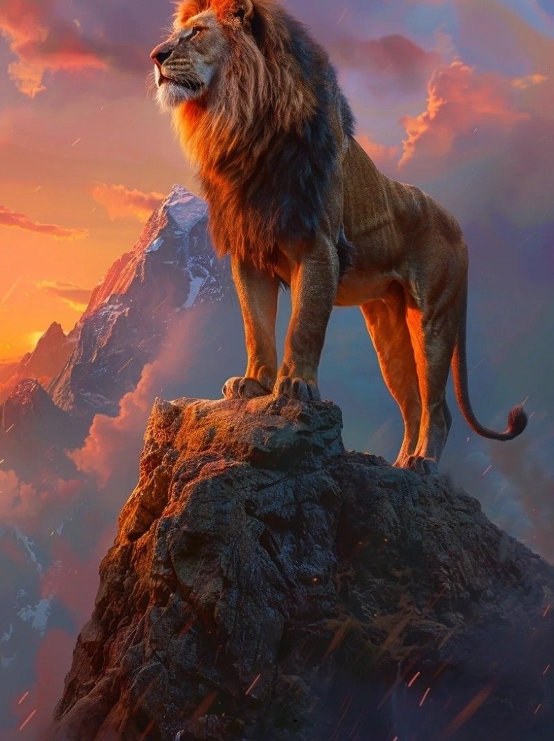 hình con sư tử 18