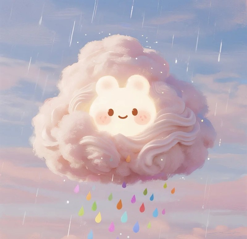 hình đám mây cute 25