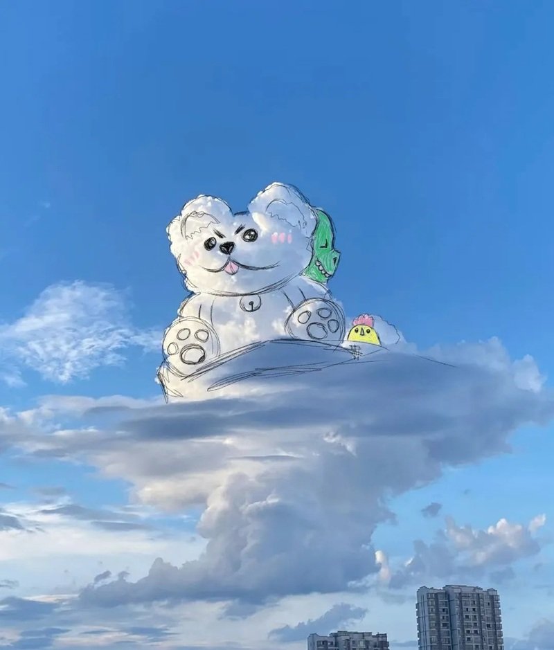 hình đám mây cute 28