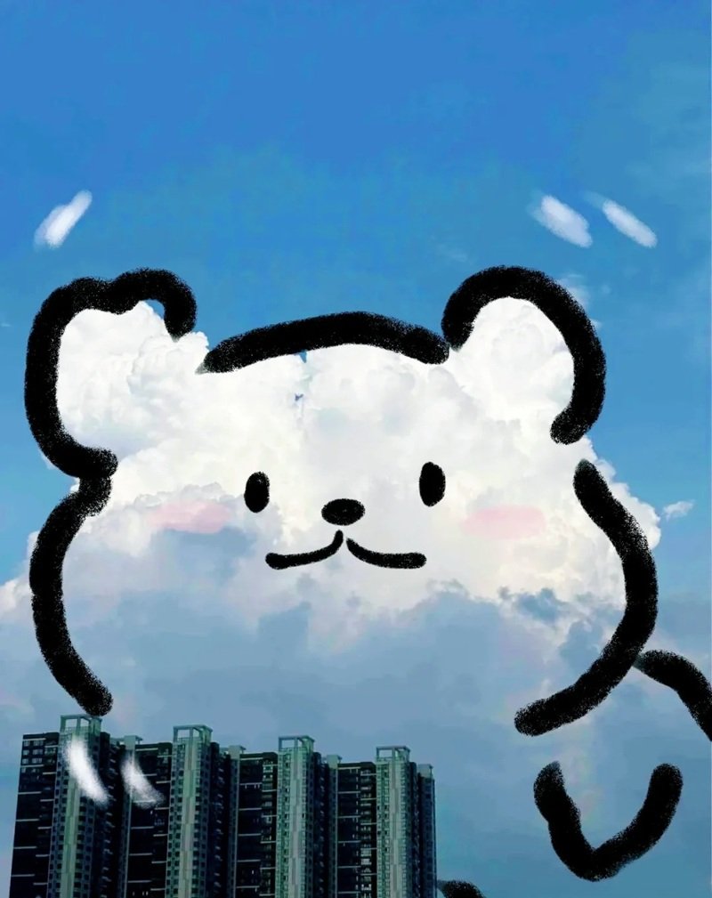 hình đám mây cute 7