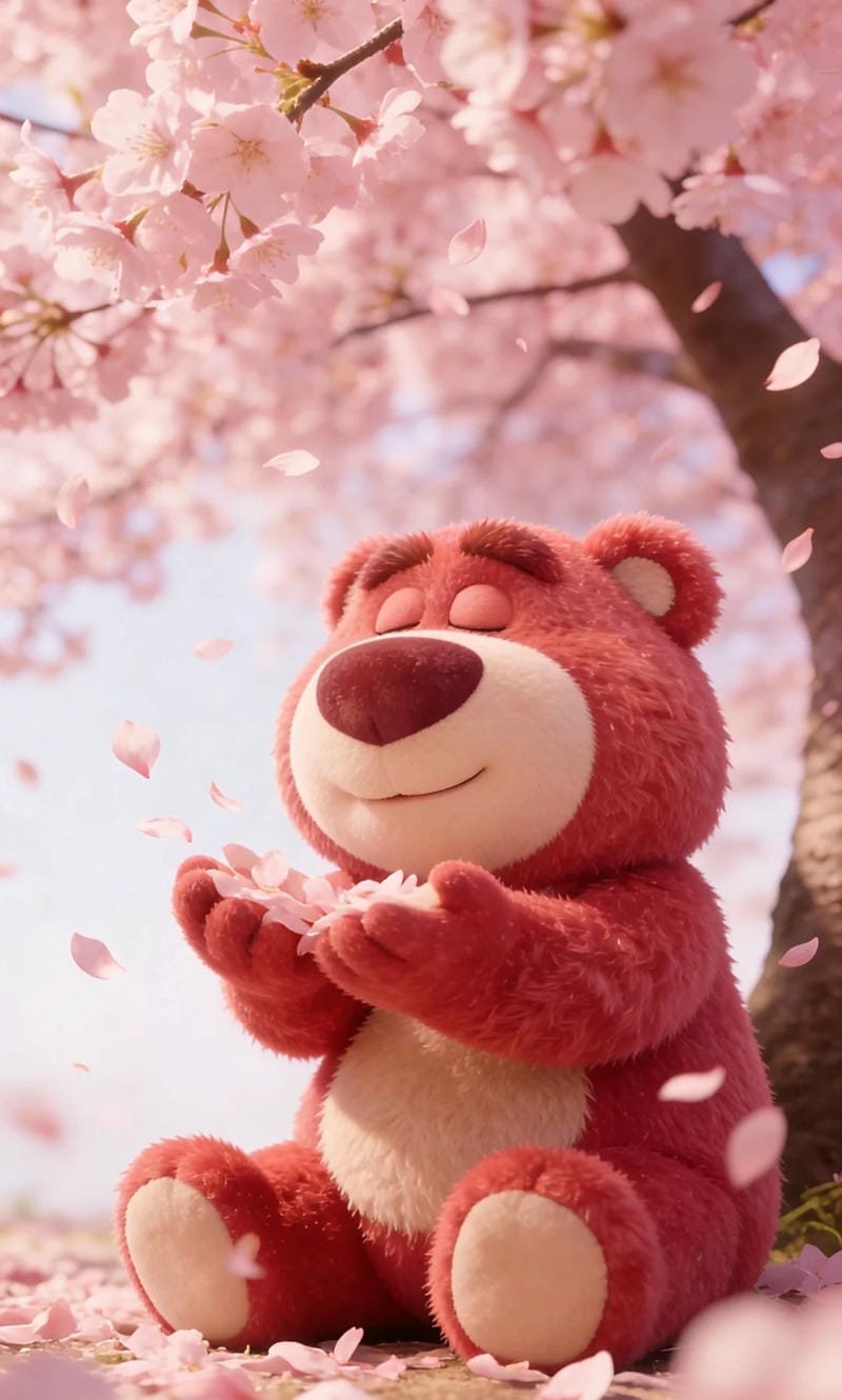 Ảnh nhân vật gấu chibi đáng yêu làm avatar