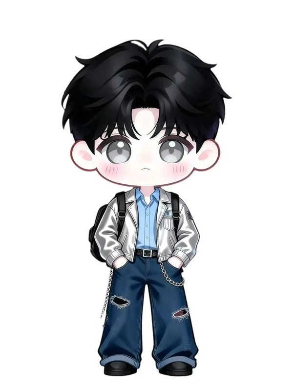 hình học sinh chibi 10