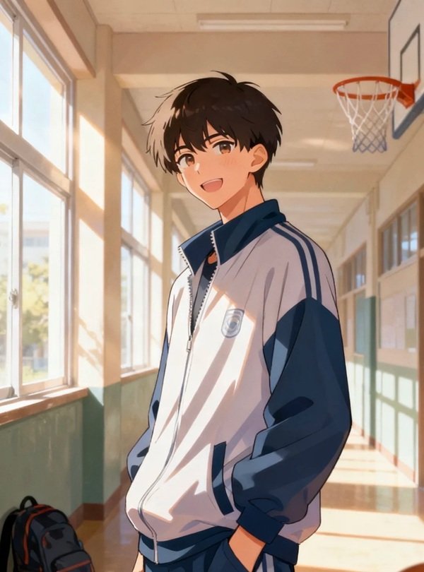 hình học sinh chibi 14