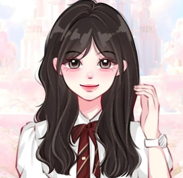 hình học sinh chibi 24