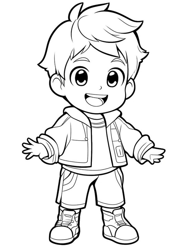 hình học sinh chibi 26