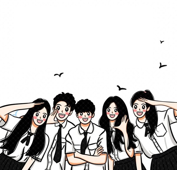 hình học sinh chibi 27