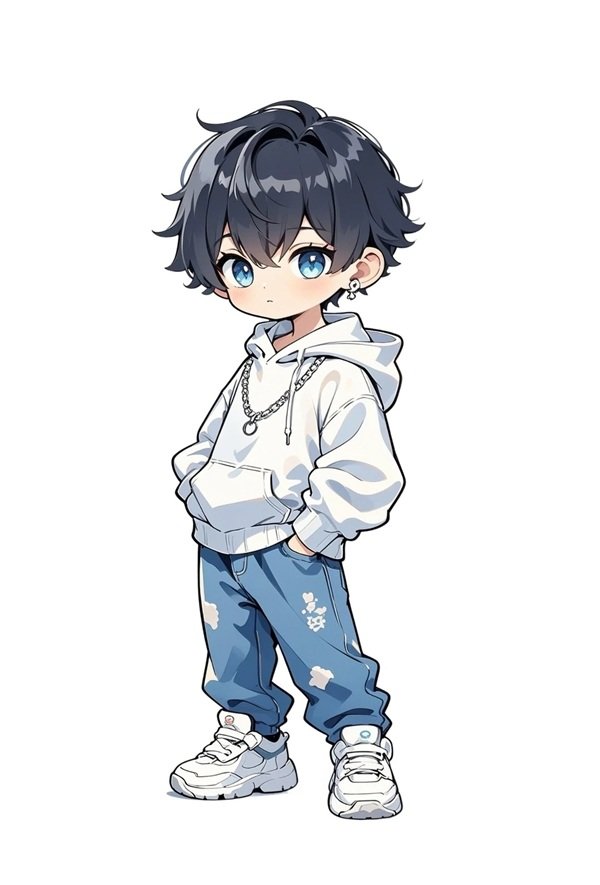 hình học sinh chibi 31