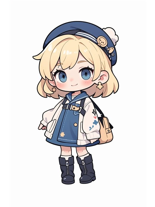 hình học sinh chibi 9