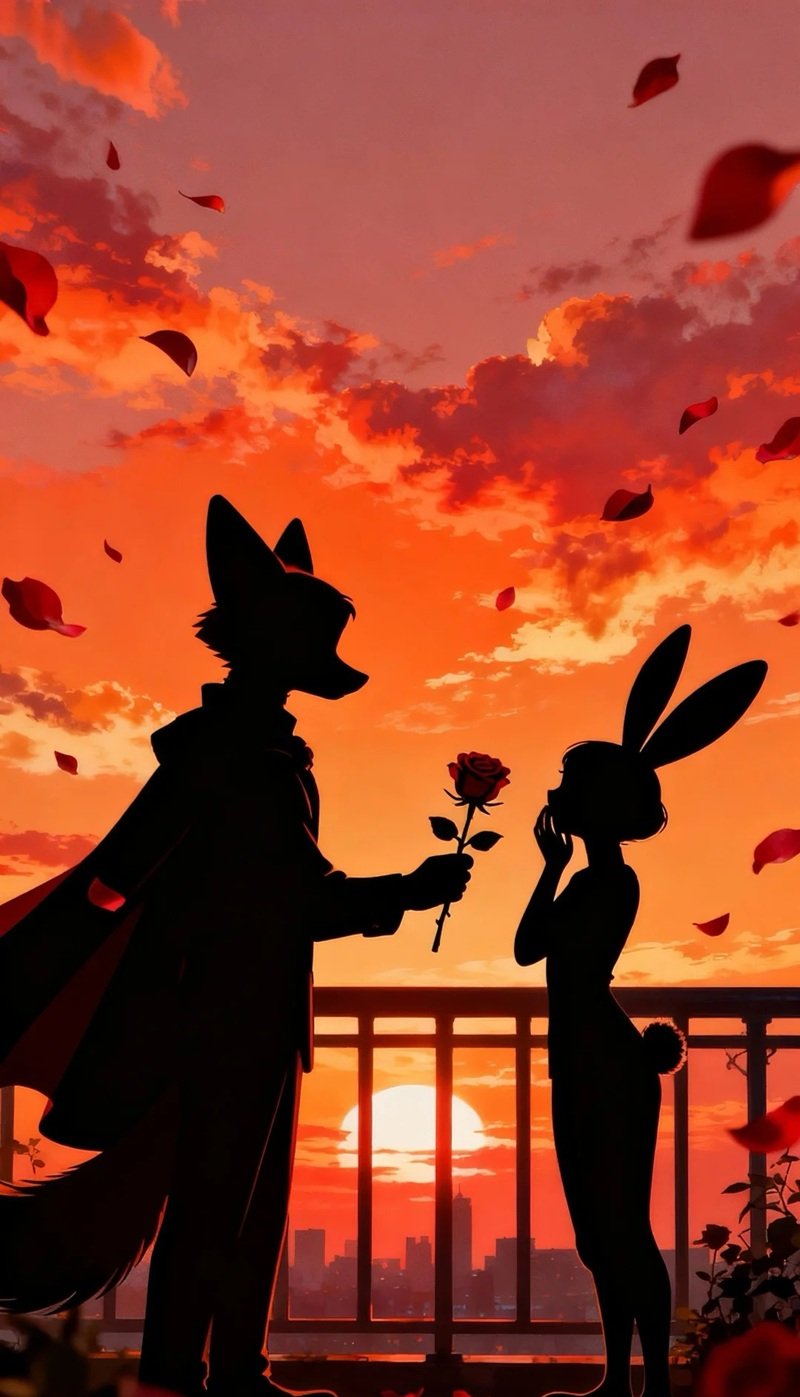 hình nền cáo và thỏ zootopia 10