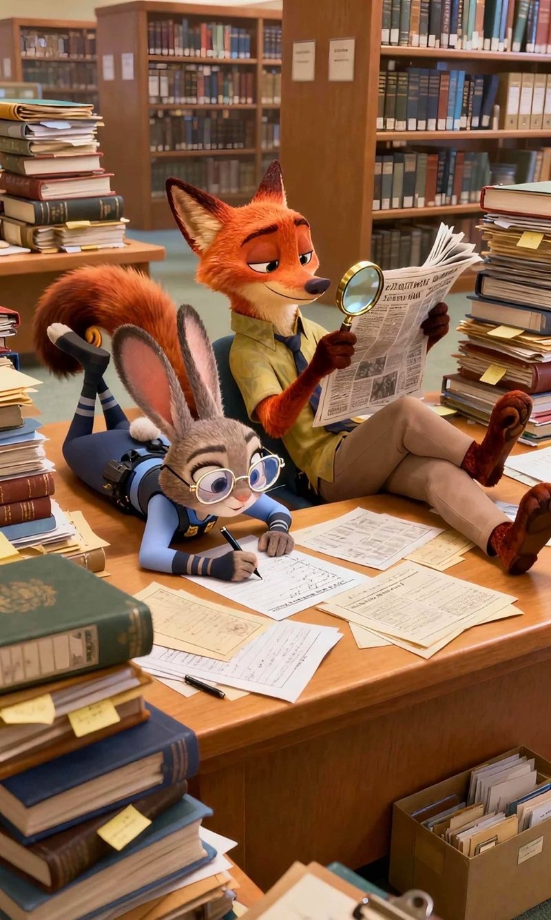 hình nền cáo và thỏ zootopia 24