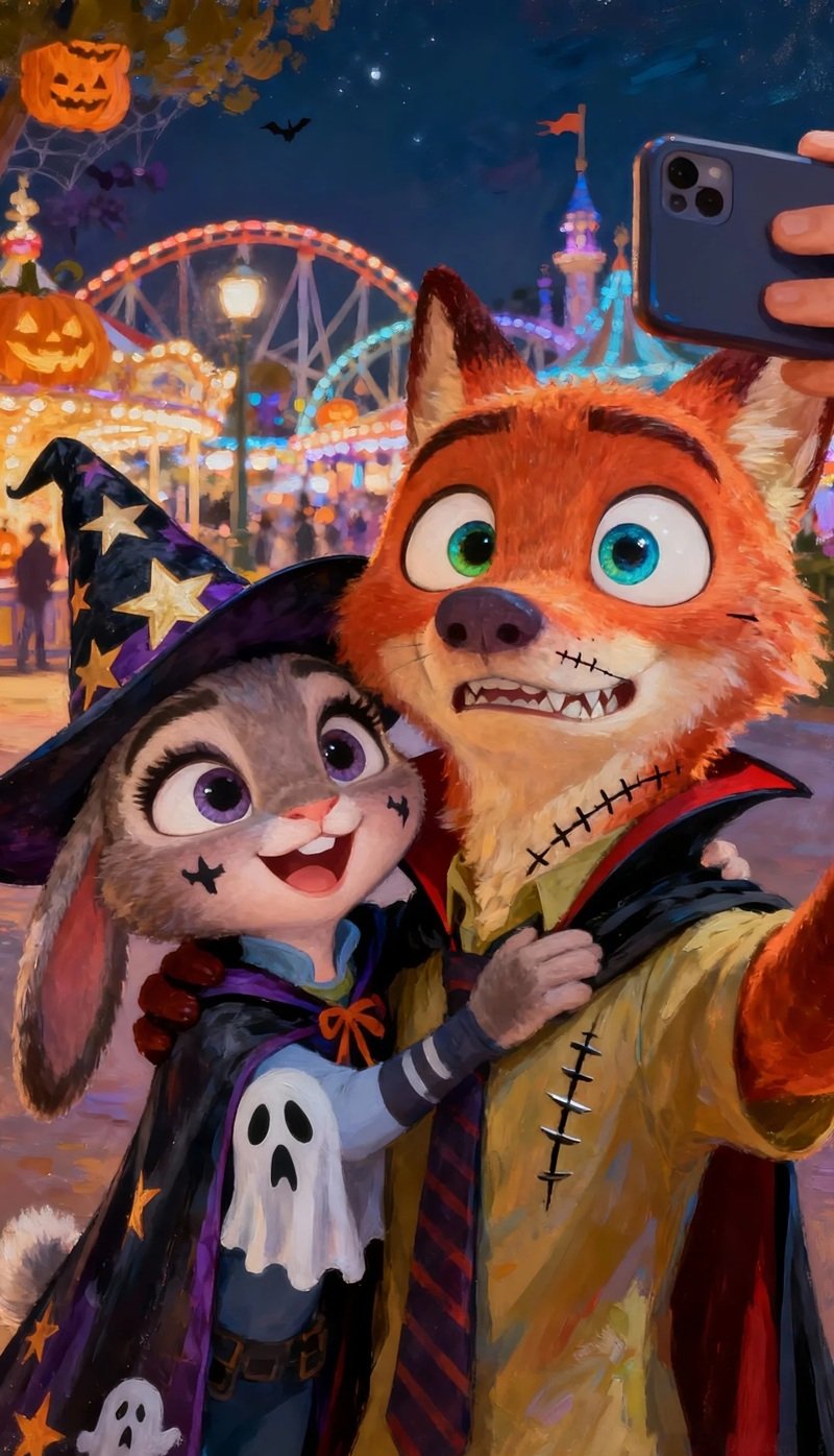 hình nền cáo và thỏ zootopia 25