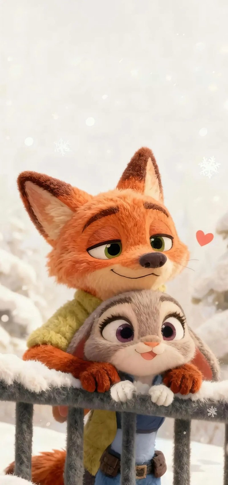 hình nền cáo và thỏ zootopia 5