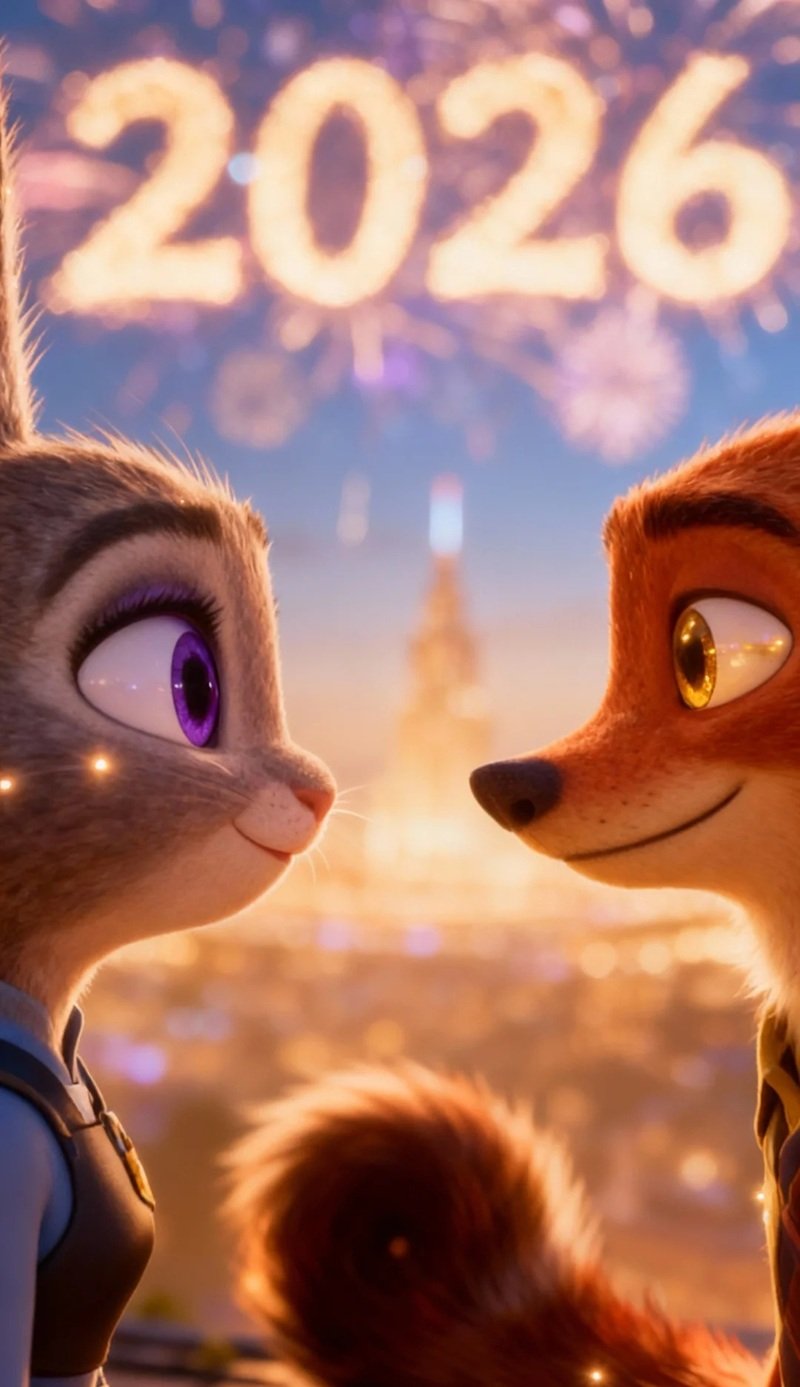 hình nền cáo và thỏ zootopia 8