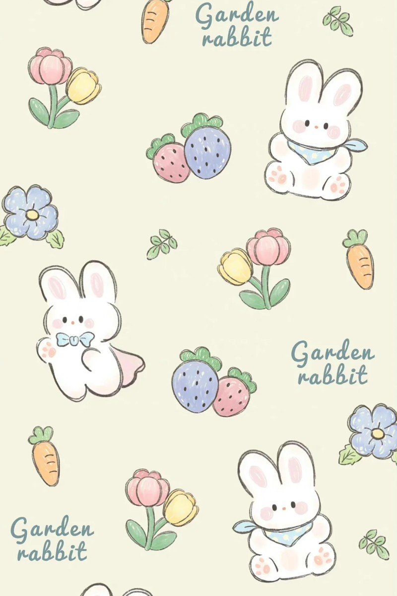 hình nền con thỏ cute 12