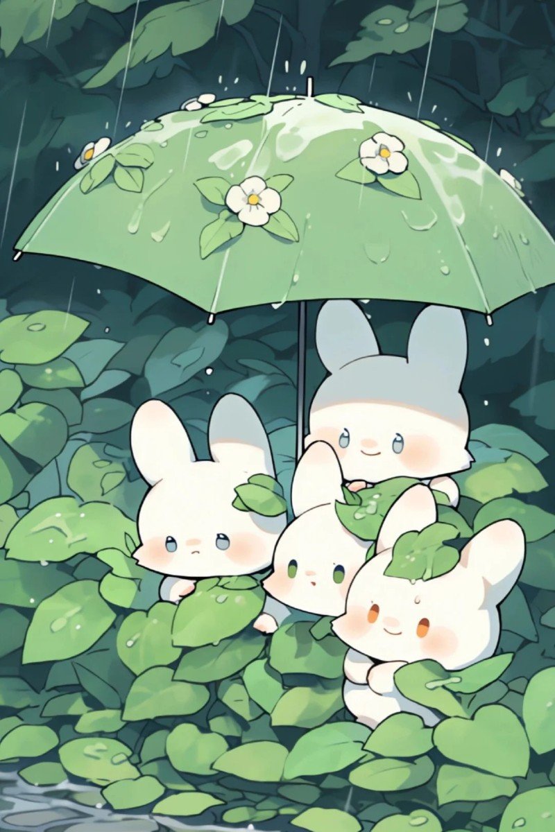 hình nền con thỏ cute 13