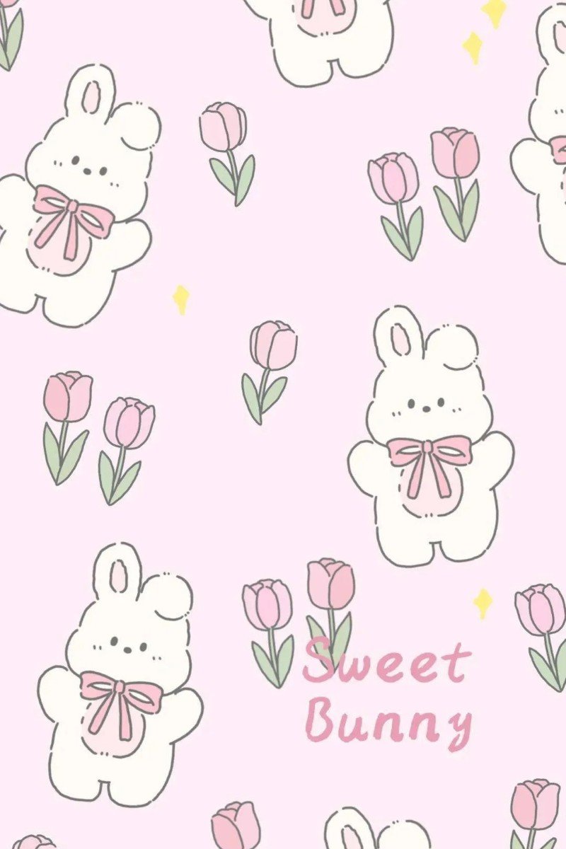 hình nền con thỏ cute 16