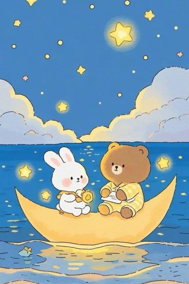 hình nền con thỏ cute 22