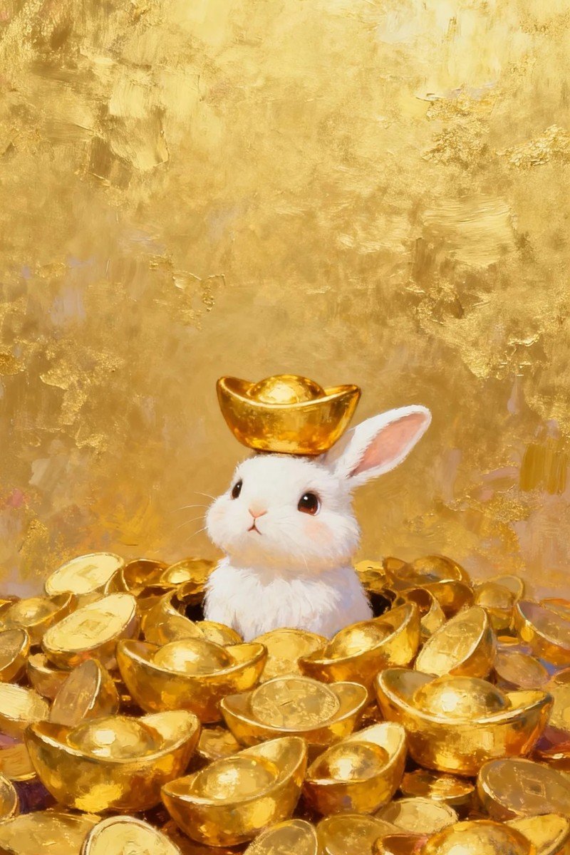 hình nền con thỏ cute 26