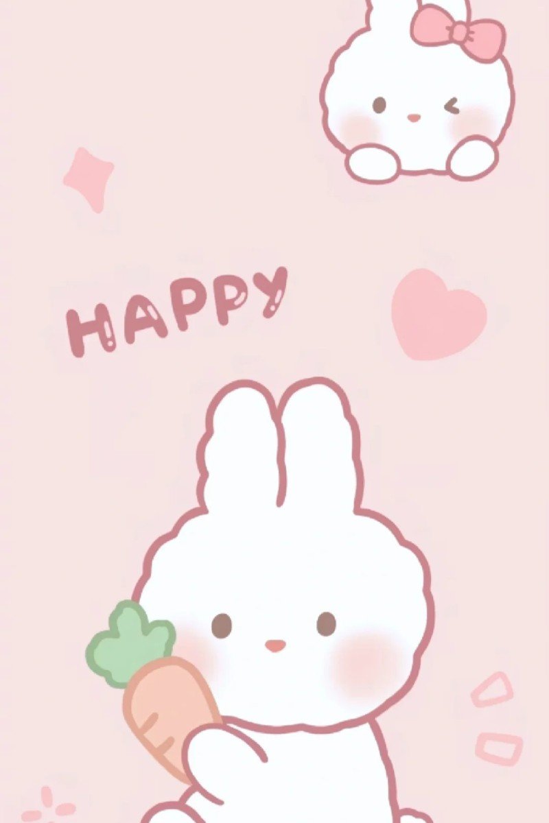 hình nền con thỏ cute 4