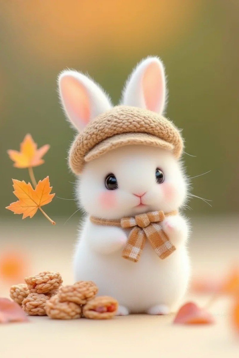 hình nền con thỏ cute 5