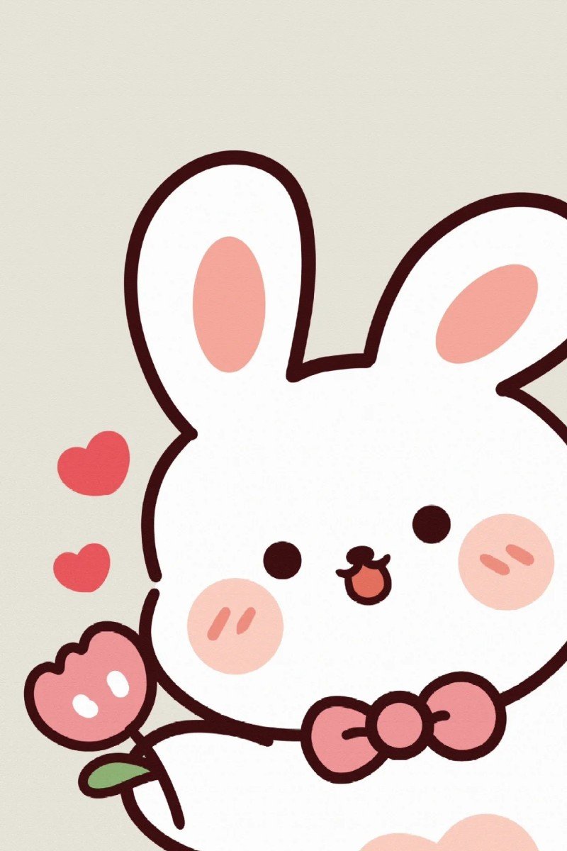 hình nền con thỏ cute 7