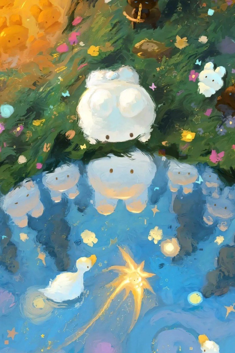 hình nền con thỏ cute 9