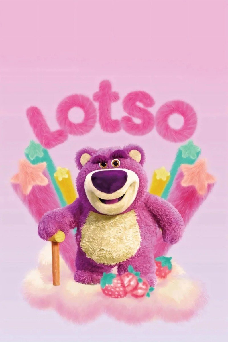 hình nền điện thoại gấu dâu 2