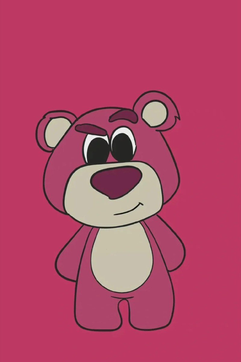 hình nền điện thoại gấu dâu 23