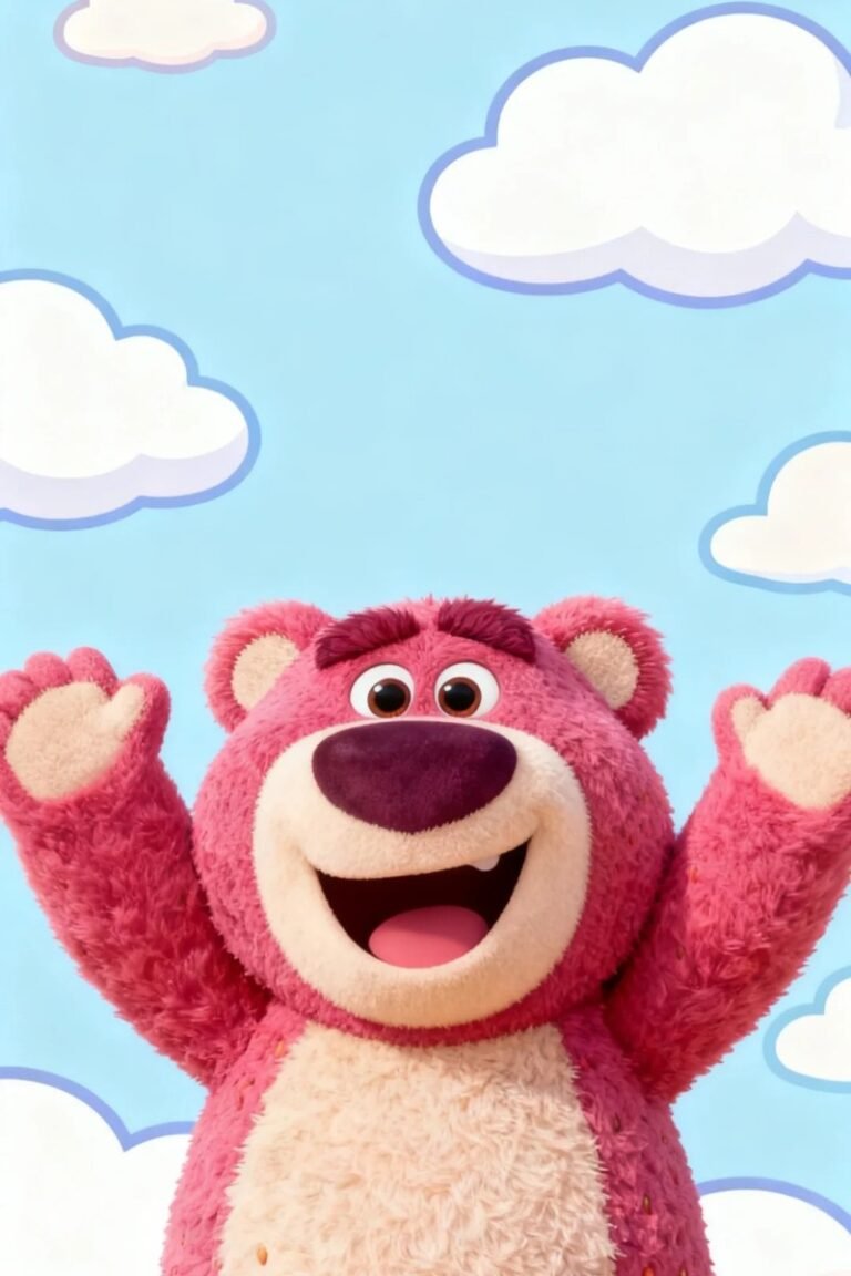 188+ Hình nền điện thoại gấu dâu cute dễ thương