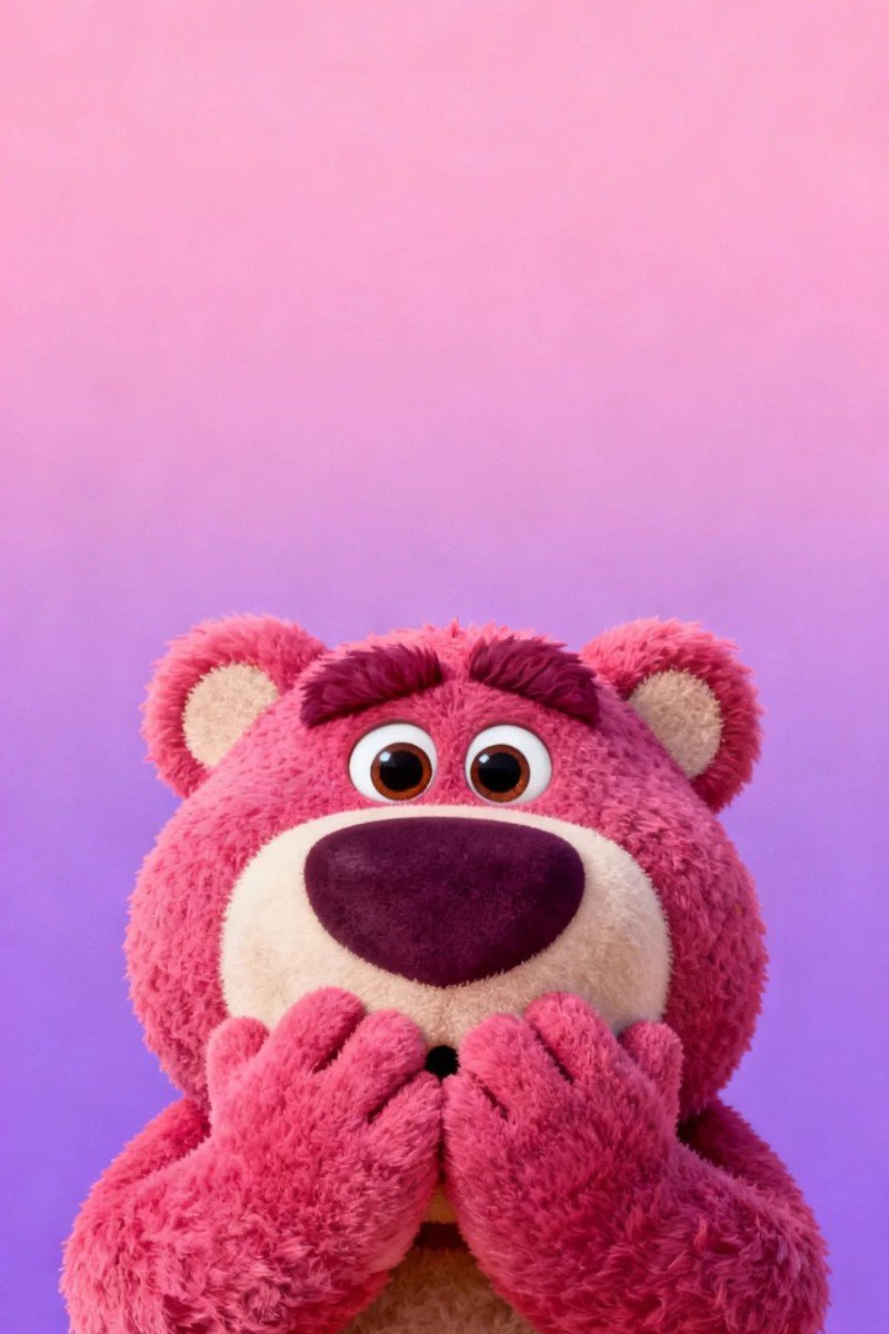 hình nền điện thoại gấu dâu 28