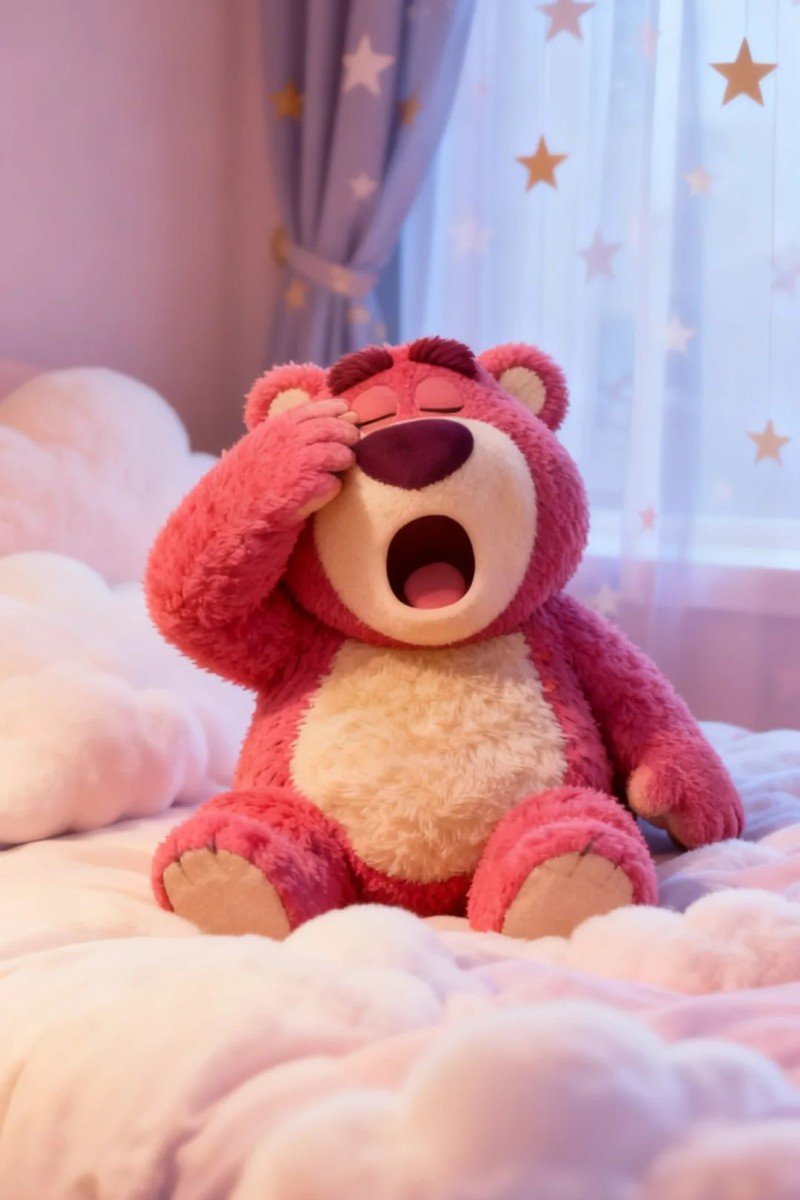 hình nền điện thoại gấu dâu 29