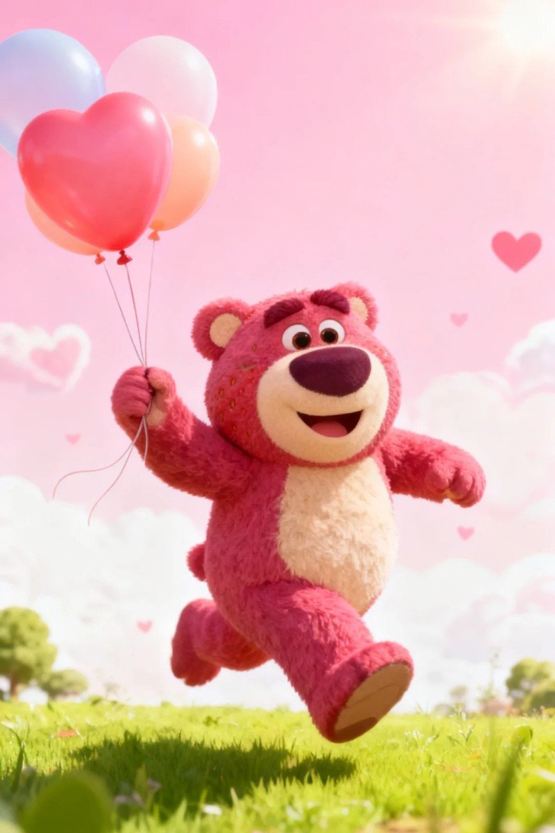 hình nền điện thoại gấu dâu 32