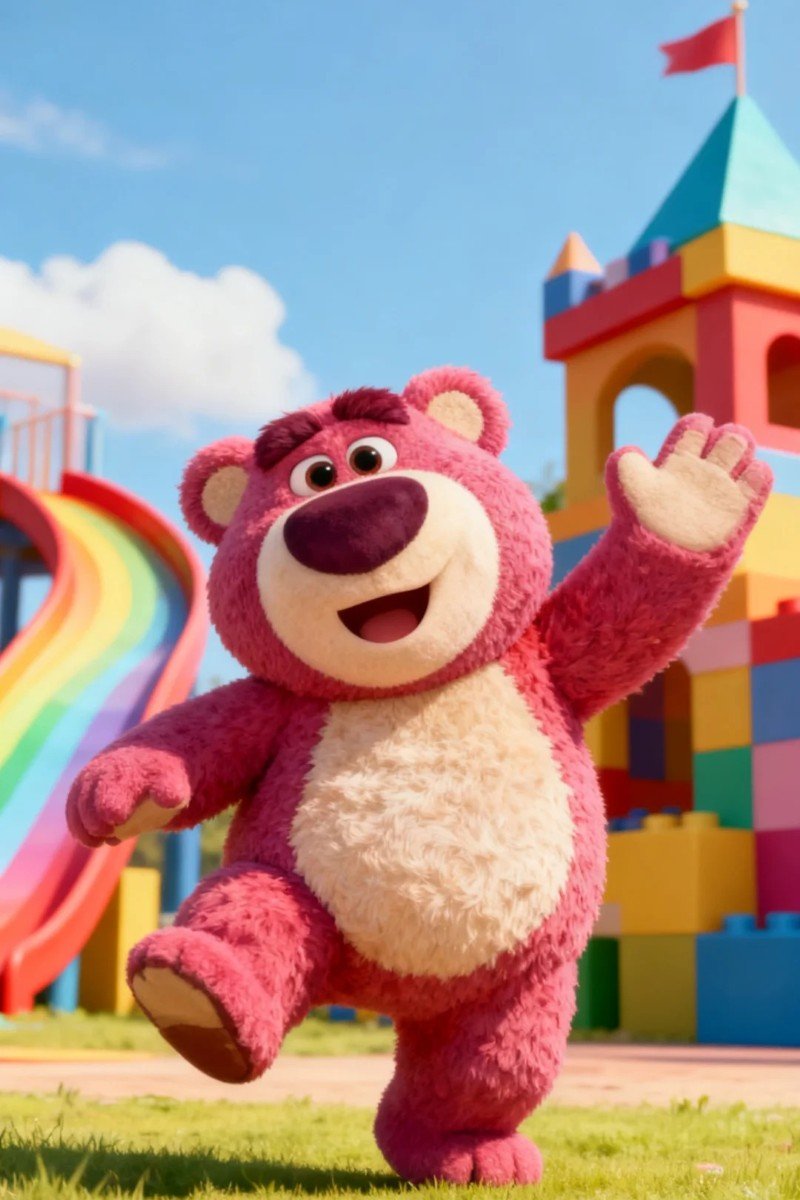 hình nền điện thoại gấu dâu 33