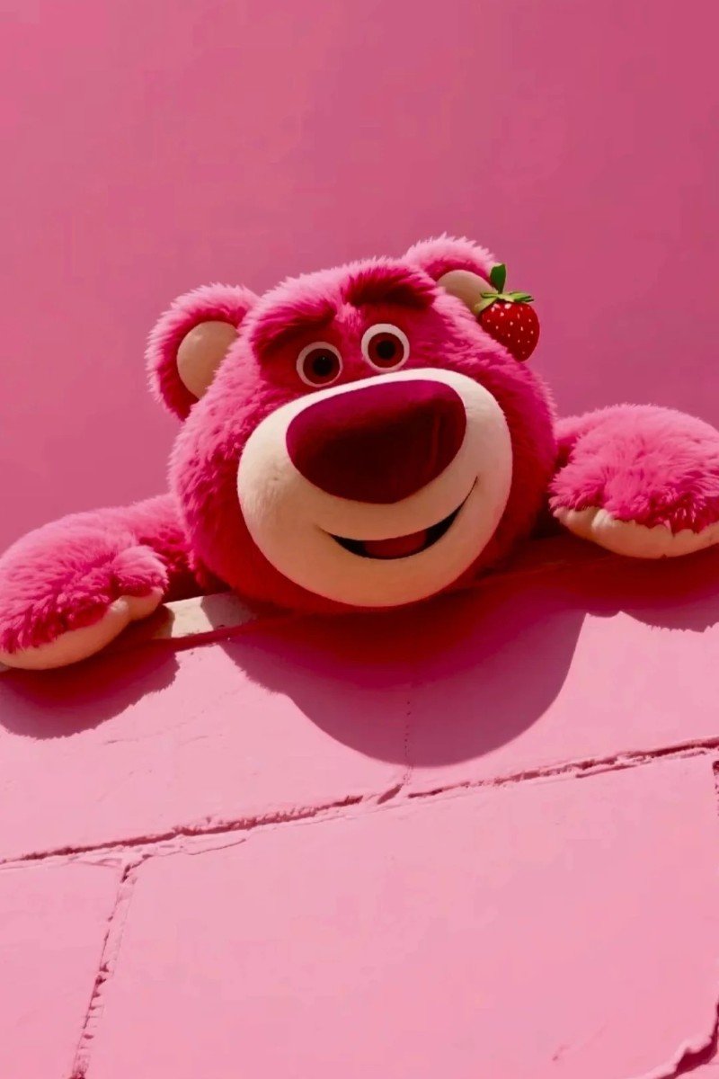 hình nền điện thoại gấu dâu 4