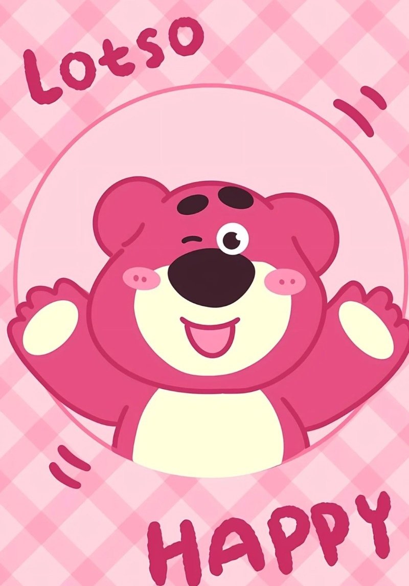 hình nền điện thoại gấu dâu 7