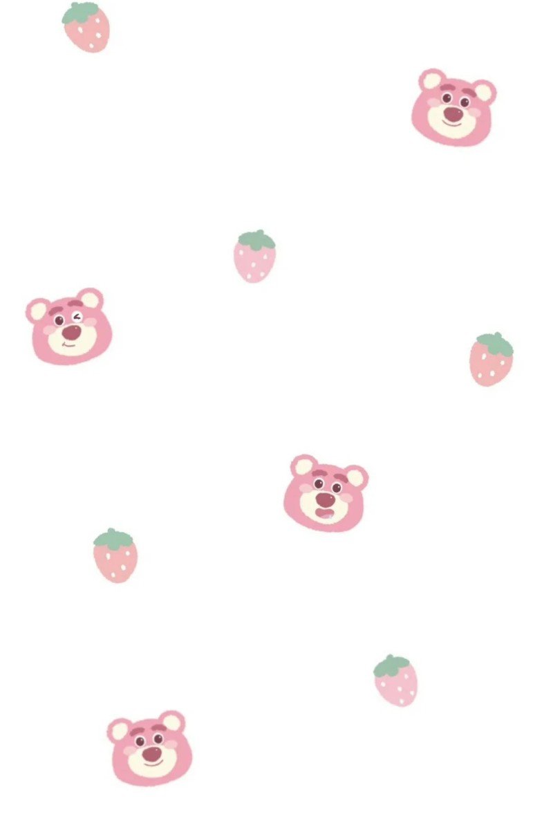 hình nền điện thoại gấu dâu 8