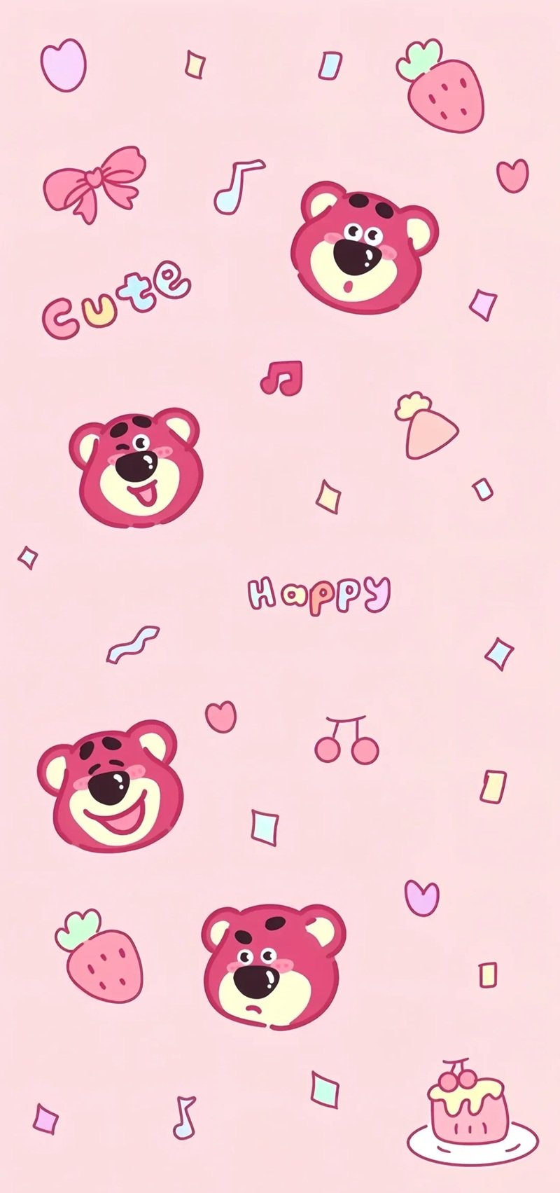 hình nền gấu dâu 10